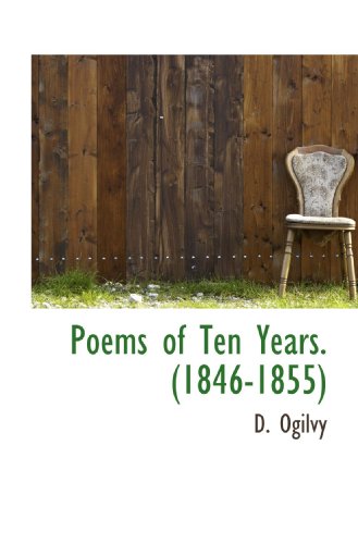 Stock image for Poems of Ten Years. (1846-1855) for sale by Revaluation Books