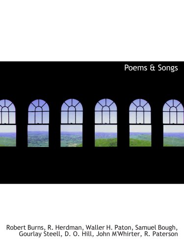 Imagen de archivo de Poems & Songs a la venta por Revaluation Books