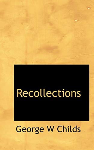 9781115383035: Recollections
