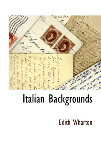 Stock image for Italian Backgrounds for sale by Revaluation Books