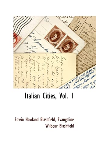 Stock image for Italian Cities, Vol. 1 for sale by Lucky's Textbooks