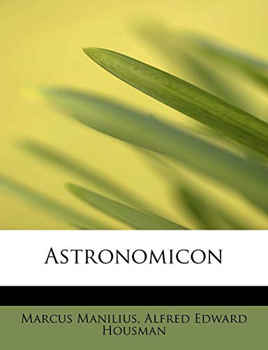 Stock image for Astronomicon (English and Latin Edition) for sale by Lucky's Textbooks