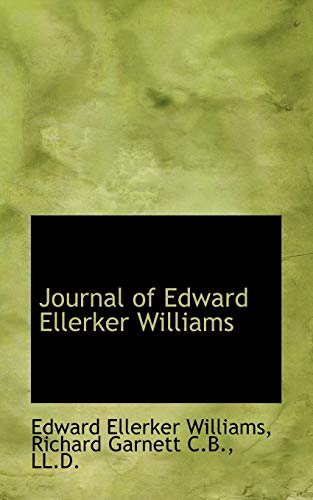 Journal of Edward Ellerker Williams (9781115587860) by Williams, Edward Ellerker; Garnett, Richard