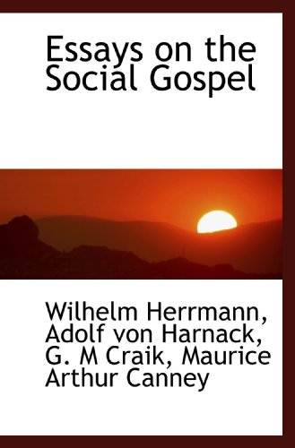 Imagen de archivo de Essays on the Social Gospel a la venta por Revaluation Books