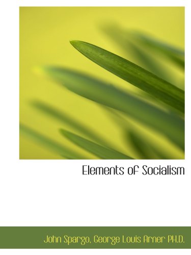 Stock image for Elements of Socialism for sale by Revaluation Books