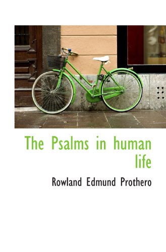 Stock image for The Psalms in human life for sale by medimops