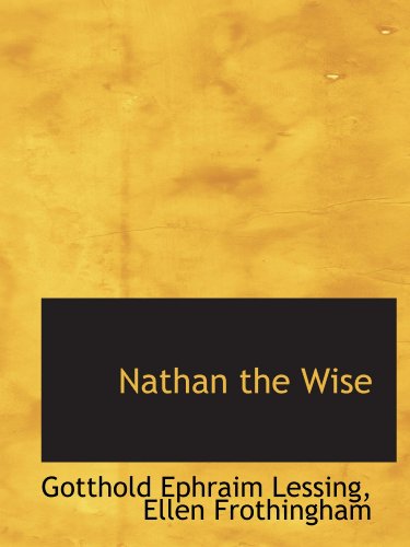 Stock image for Nathan the Wise for sale by Revaluation Books