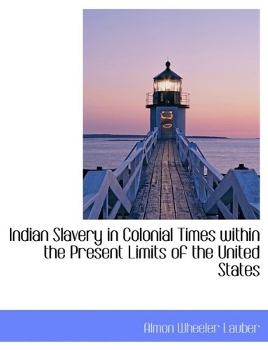 Stock image for Indian Slavery in Colonial Times within the Present Limits of the United States for sale by Books Puddle