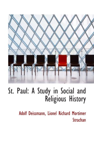 9781116198119: St. Paul: A Study in Social and Religious History