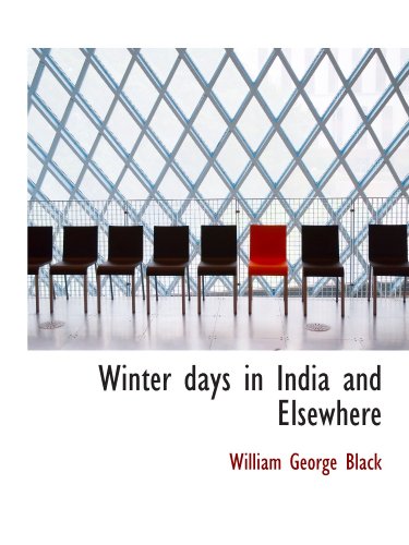 Stock image for Winter days in India and Elsewhere for sale by Revaluation Books