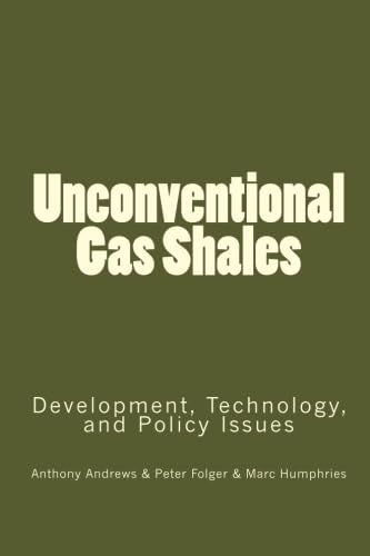 9781116265477: Unconventional Gas Shales: Development, Technology, and Policy Issues