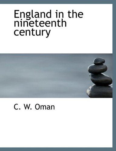 9781116268645: England in the nineteenth century