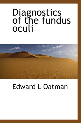 Imagen de archivo de Diagnostics of the fundus oculi a la venta por Revaluation Books