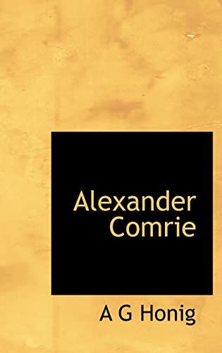 9781116291384: Alexander Comrie