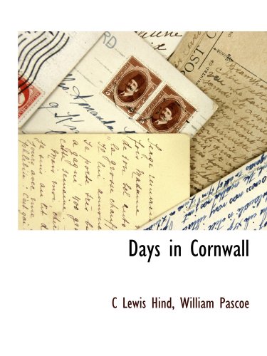 Beispielbild fr Days in Cornwall zum Verkauf von Revaluation Books