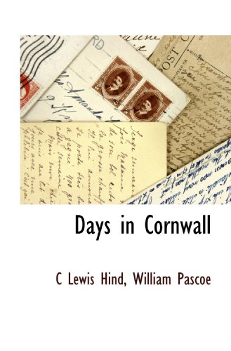 9781116305654: Days in Cornwall