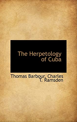 Stock image for The Herpetology of Cuba for sale by Buchpark