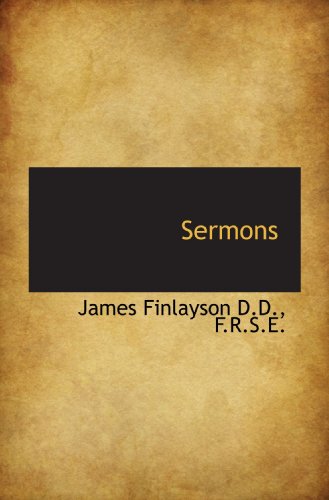 Beispielbild fr Sermons zum Verkauf von Revaluation Books