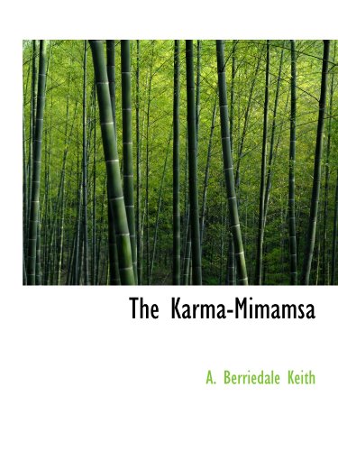 Stock image for The Karma-Mimamsa for sale by Revaluation Books
