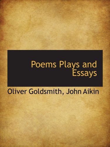 9781116645644: Poems Plays and Essays