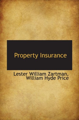 Stock image for Property Insurance for sale by Revaluation Books