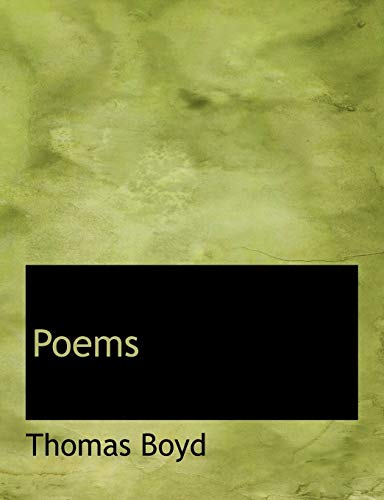 Poems - Boyd, Thomas