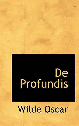 De Profundis (9781116751468) by Oscar, Wilde