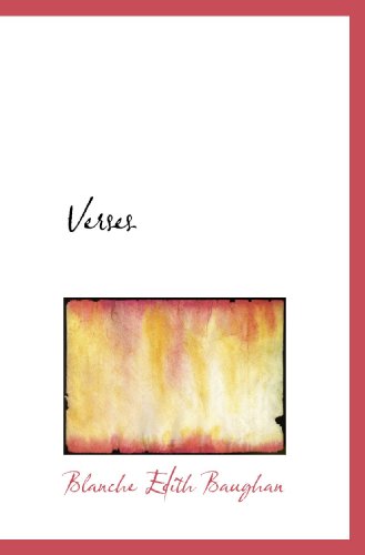 Stock image for Verses for sale by Revaluation Books