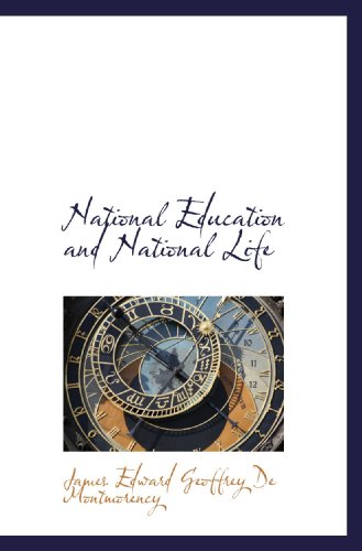 Stock image for National Education and National Life for sale by Revaluation Books