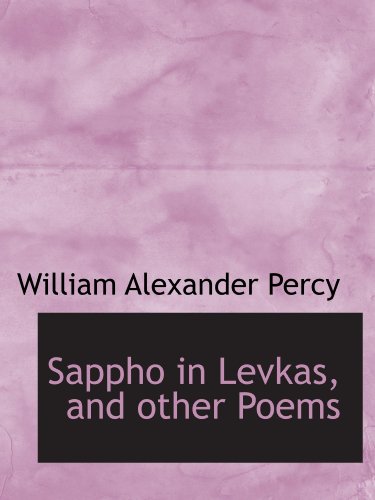 Stock image for Sappho in Levkas, and other Poems for sale by Revaluation Books