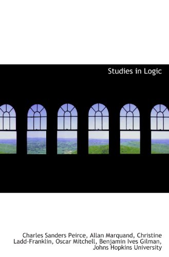 Imagen de archivo de Studies in Logic a la venta por Revaluation Books