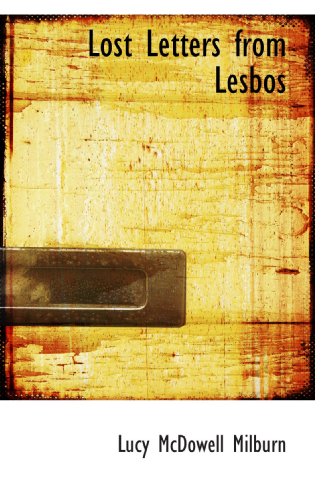 Stock image for Lost Letters from Lesbos for sale by Revaluation Books