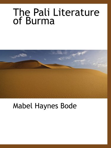 9781116908800: The Pali Literature of Burma