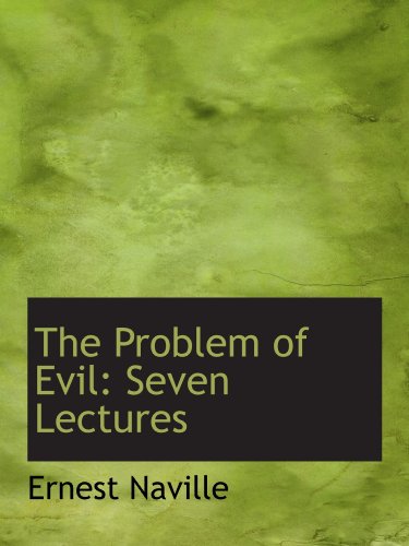 Stock image for The Problem of Evil: Seven Lectures for sale by Revaluation Books