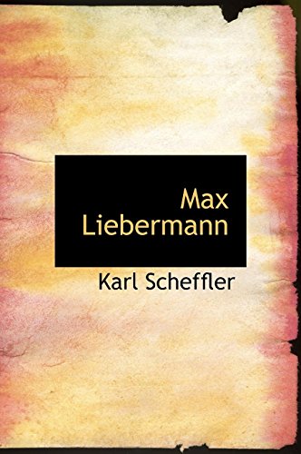 9781116994223: Max Liebermann