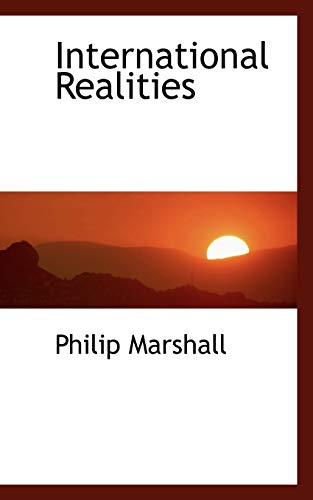 International Realities (9781117066066) by Marshall, Philip