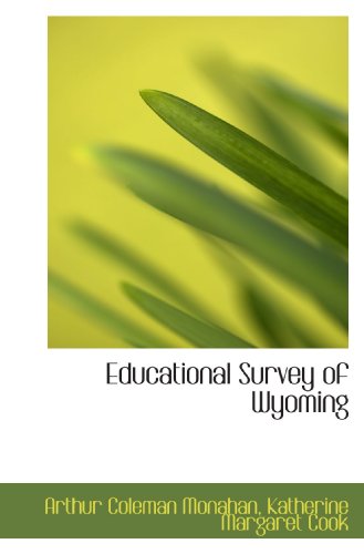 Imagen de archivo de Educational Survey of Wyoming a la venta por Revaluation Books