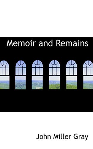 9781117236605: Memoir and Remains