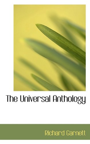 The Universal Anthology (9781117298290) by Garnett, Richard