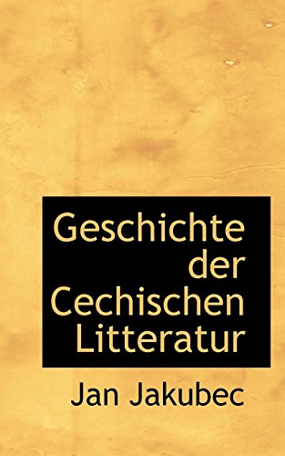 9781117343242: Geschichte Der Cechischen Litteratur