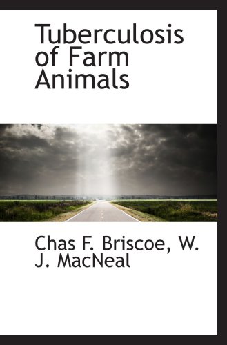 Stock image for Tuberculosis of Farm Animals for sale by Revaluation Books