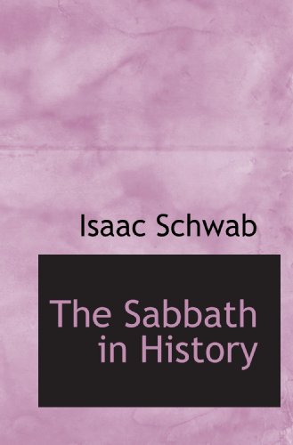 Stock image for The Sabbath in History for sale by Revaluation Books