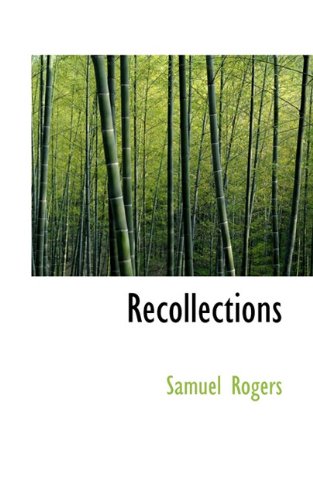 Recollections (Hardback) - Samuel Rogers