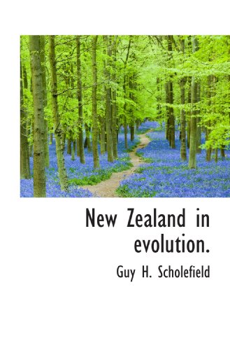 Stock image for New Zealand in evolution. for sale by Revaluation Books