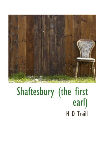 Stock image for Shaftesbury (the first earl) for sale by Revaluation Books