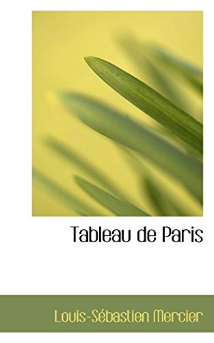 9781117470436: Tableau de Paris
