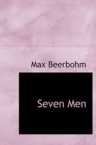 Seven Men (9781117489315) by Beerbohm, Max