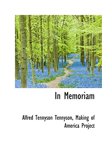 In Memoriam (9781117493060) by Tennyson, Alfred Tennyson