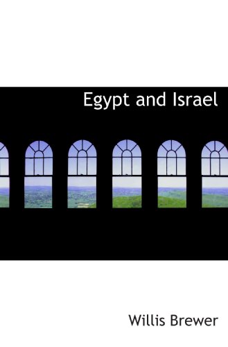 Imagen de archivo de Egypt and Israel a la venta por Revaluation Books