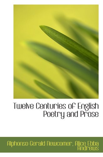 Beispielbild fr Twelve Centuries of English Poetry and Prose zum Verkauf von Revaluation Books